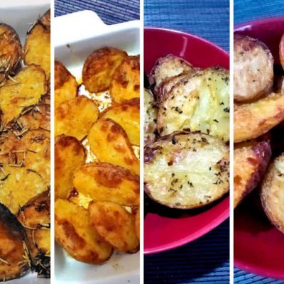4 Ideas de patatas al horno con especias
